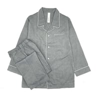 オックス テーラードパジャマ【Navy】