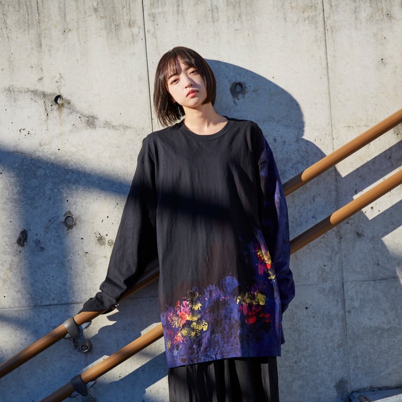 Long T-shirt 「善悪」 | shizumi