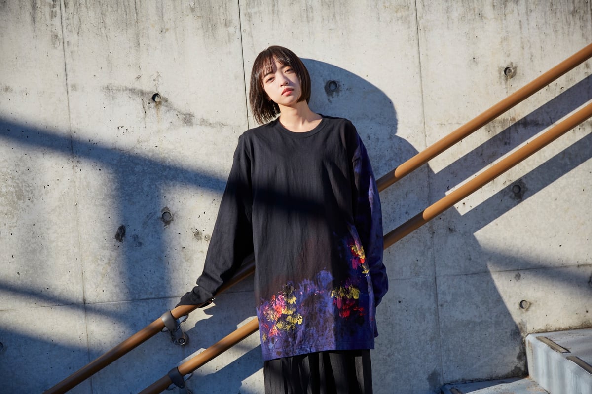 Long T-shirt 「善悪」 | shizumi