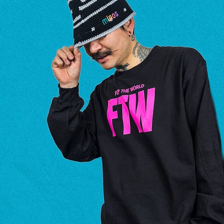 L/S Flip The World TEE