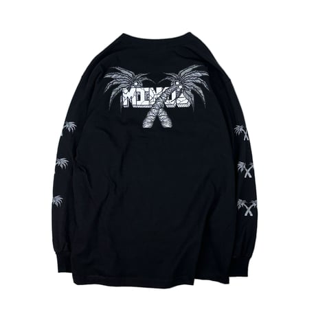 X PALM TREE  L/S TEE