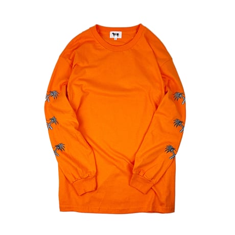 X PALM TREE  L/S TEE