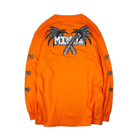 X PALM TREE  L/S TEE