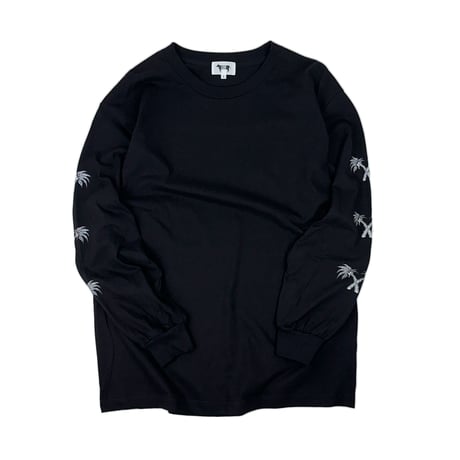 X PALM TREE  L/S TEE