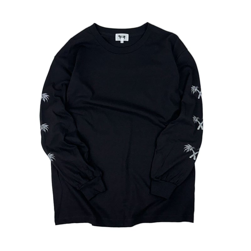 X PALM TREE L/S TEE | minos STORE