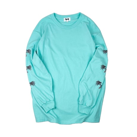 X PALM TREE  L/S TEE