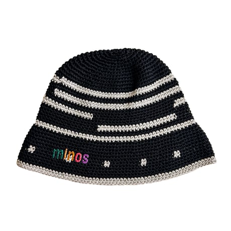 minos CROCHET BUCKET HAT
