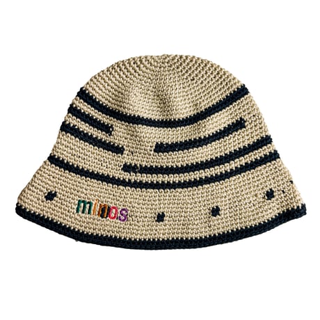 minos CROCHET BUCKET HAT