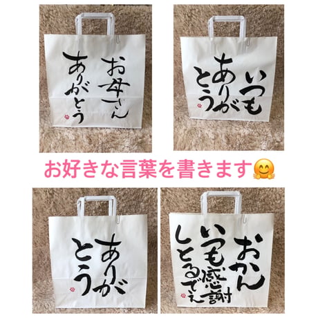 一点物！書き下ろし色紙セット　「道」　額入り、手書きのメッセージカードと手書きの紙袋付き