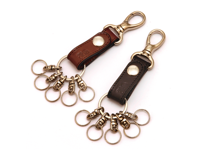 2296 リング付キーホルダー | 國鞄 LEATHER ITEMS
