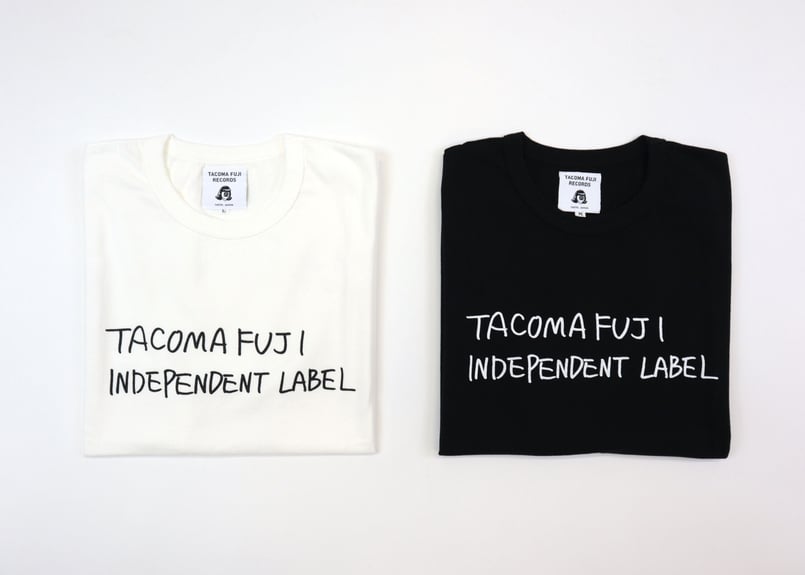 TACOMA FUJI RECORDS 代官山 蔦屋書店】Tシャツレーベル「TACOMA TACOMA FUJI RECORDS 代官山 蔦屋書店】Tシャツレーベル「TACOMA