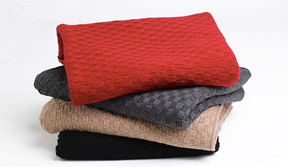 MAYUDAMAシルク)高級 シルクカシミア ニット マフラー ストール