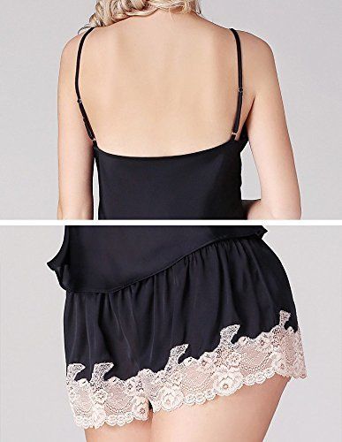 高級シルク100% 5A級シルク キャミソール ショートパンツ 2