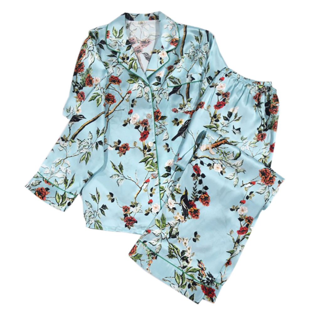 MAYUDAMAシルク)シルク パジャマ シルク100％ 絹100％ 優雅