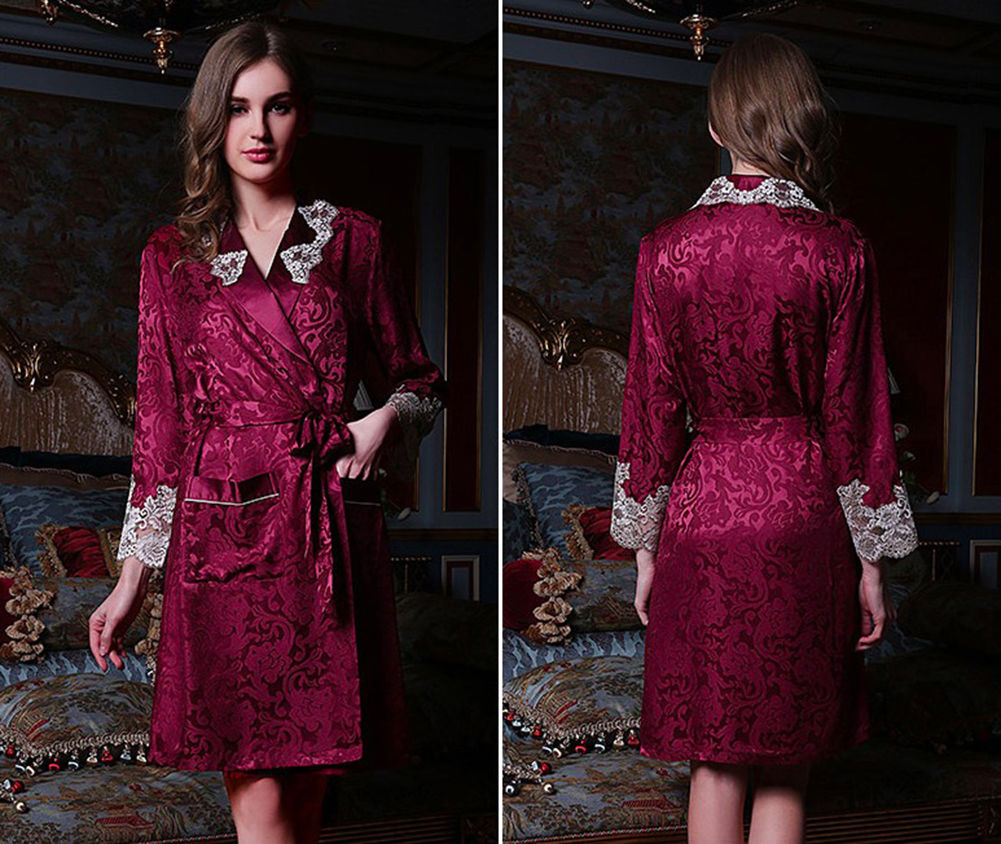 【美品】H Beauty&youth シルクレースガウン 美品】H Beauty&youth シルクレースガウン