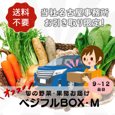 ★★名古屋事務所引取り限定★★【定期便】ベジフルBOX・S（小容量サイズ）