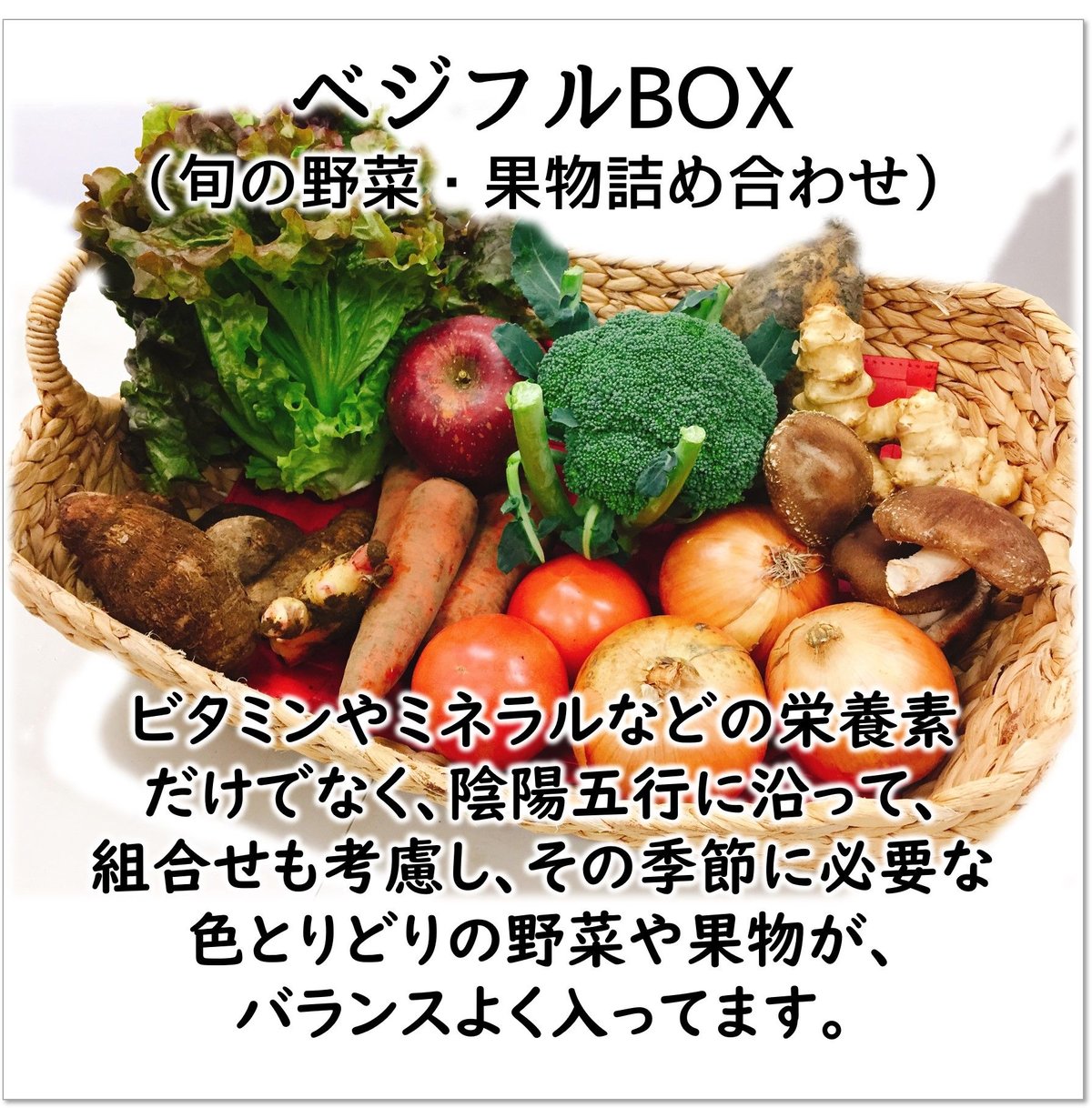 ベジフルBOX　ベジフルマルシェ（vegefrumarché）