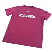 DEERS Tシャツ（バーガンディ）