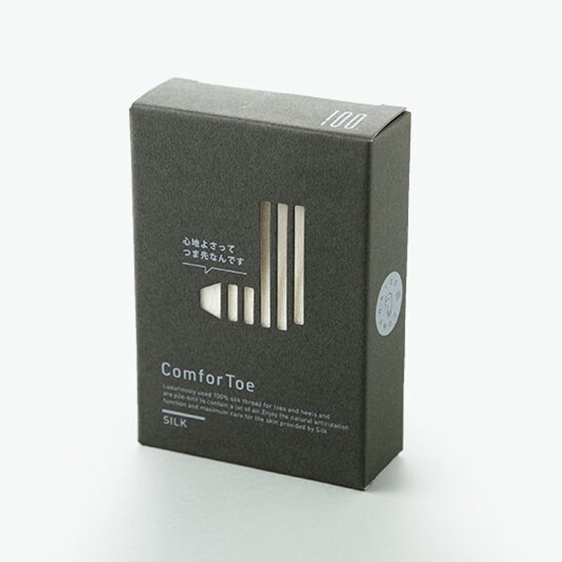 COMFOR TOE - Silk | 100percent オンラインストア COMFOR TOE - Silk | 100percent オンラインストア