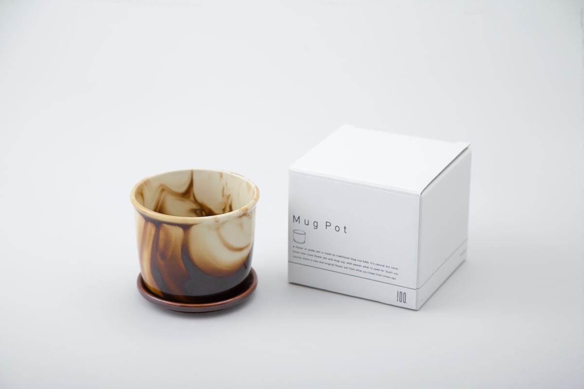 MUG POT - Marble | 100percent オンラインストア