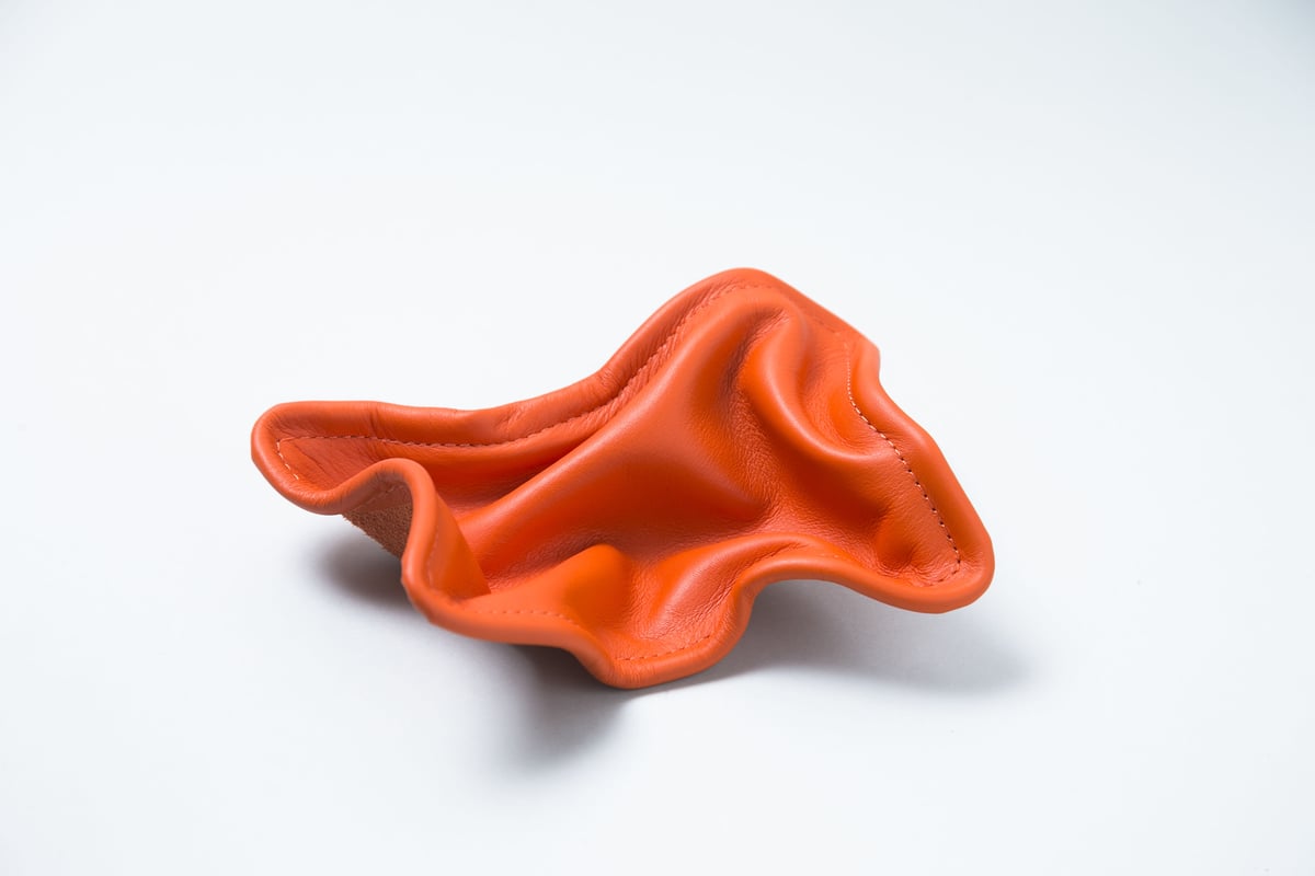 FLEX LEATHER TRAY - Orange | 100percent オンラインストア