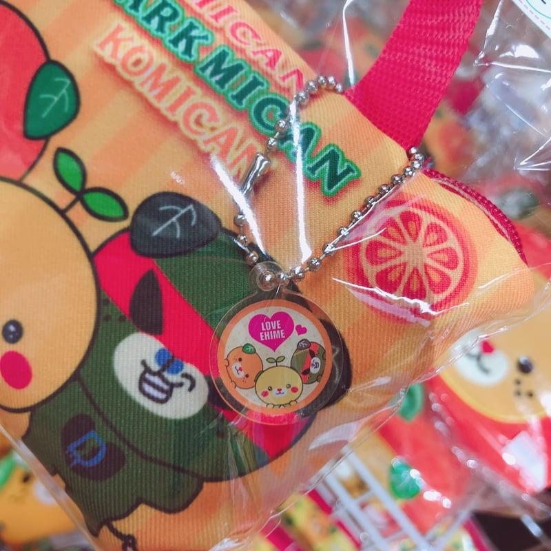みきゃんミニバックポーチ | 道後お土産センター 絣屋本店