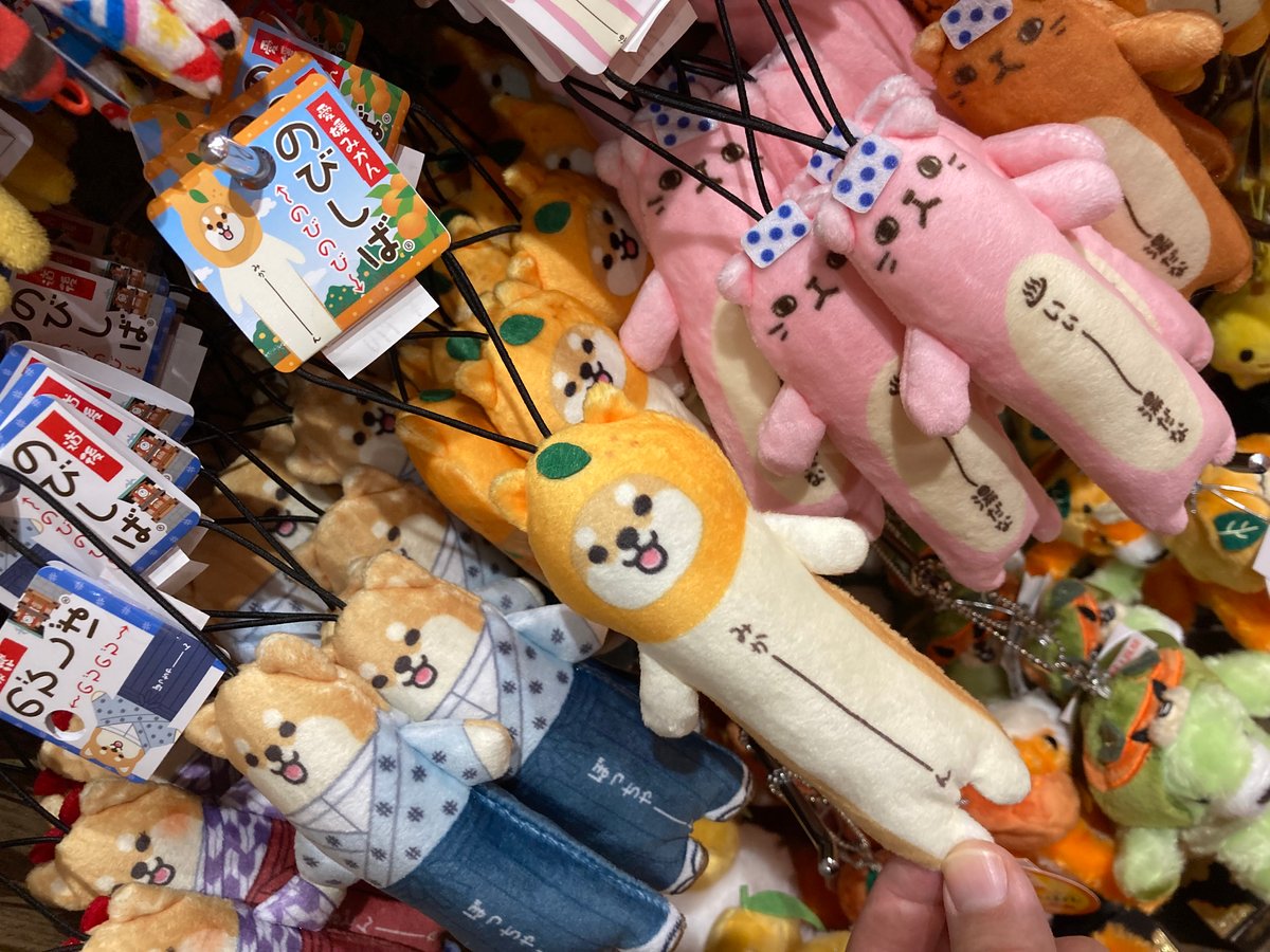 のびしば (みきゃん、愛媛みかん、坊っちゃん、まどんな) | 道後お土産