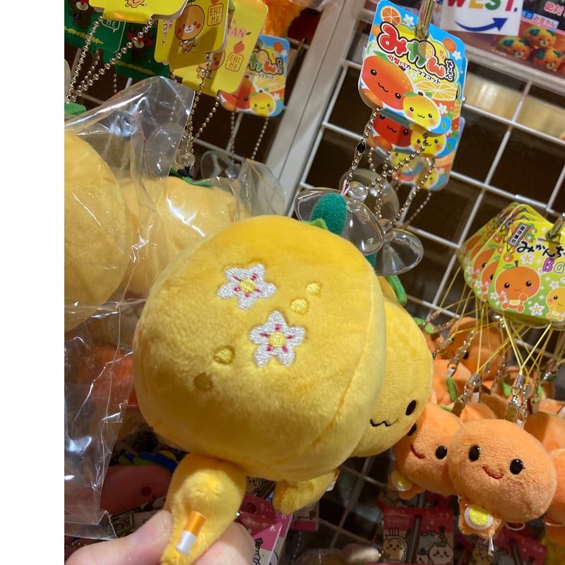 みかんちゃんカーマスコット | 道後お土産センター 絣屋本店