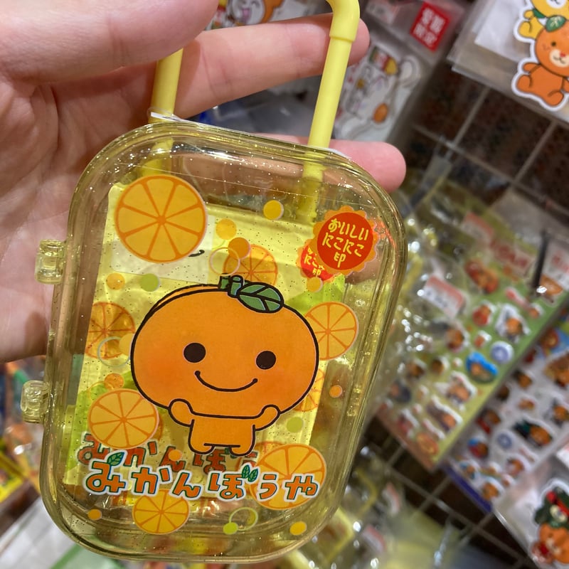 みかんぼうやミニキャリーメモセット | 道後お土産センター 絣屋本店
