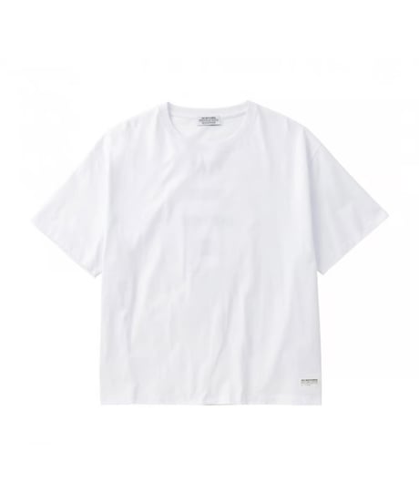 【POET MEETS DUBWISE（ポエトミーツダブワイズ） 】PMD Logo Loose Fit T-Shirt　−WHITE