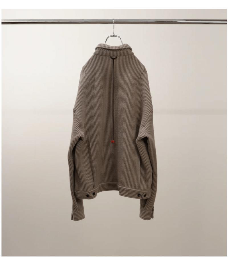 ANCELLM（アンセルム）】WOOL CORDUROY WORK SHIRT JACKET