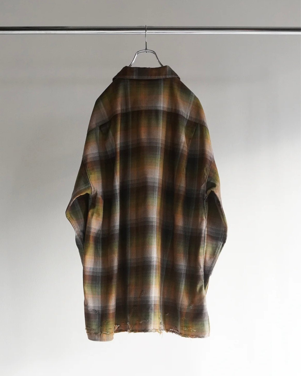 ANCELLM / アンセルム R/C CHECK CRASH LS 慣れよ SHIRT