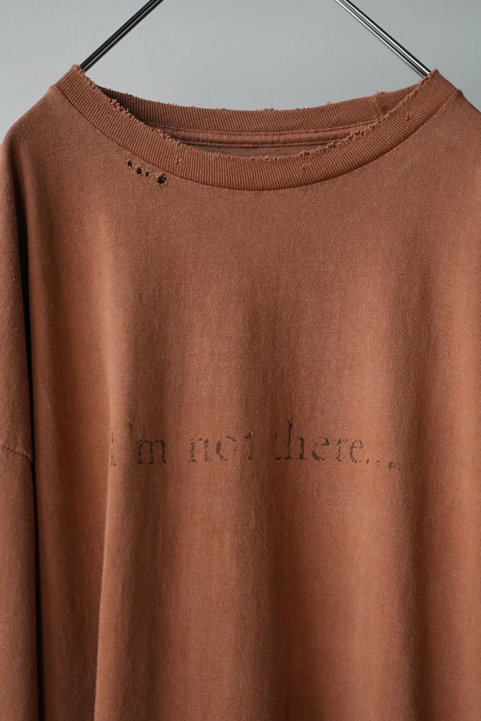 ANCELLM(アンセルム)】I'm not there DYED LS T-SHIRT – ANCELLM(アンセルム)】I'm not there DYED LS T-SHIRT –