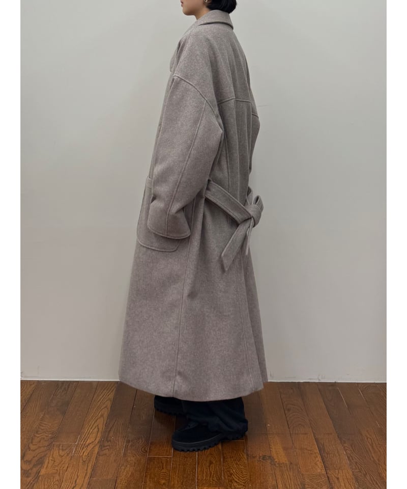 VOAAOV （ヴォアーブ）】/ WOOL LONG COAT TADAYOI -BROWN