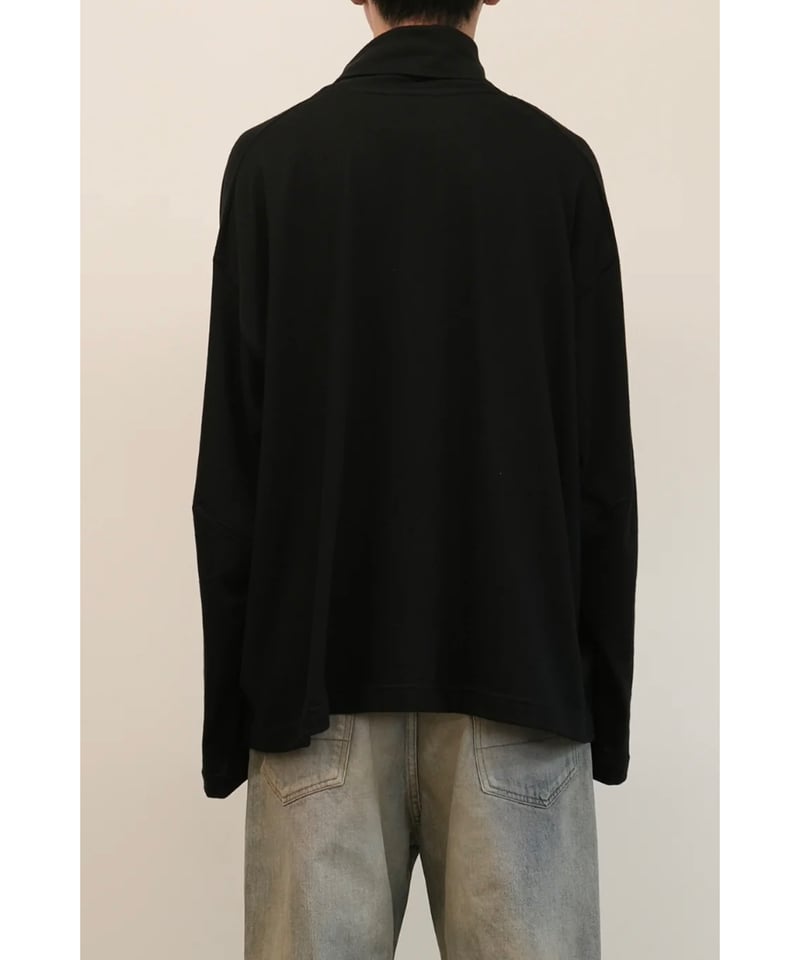 ANCELLM（アンセルム）】C/R OVER TURTLE NECK LS T-SHIRT