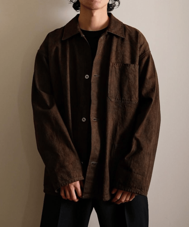 ジャケット・アウター YOKO SAKAMOTO DENIM COVERALL KAKISHIUBU DENIM COVERALL, KAKISHIBU - YOKO SAKAMOTO ヨーコサカモト
