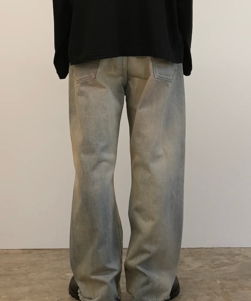 ANCELLM（アンセルム）】P/DAMAGE DENIM STRAIGHT 5P PANT...