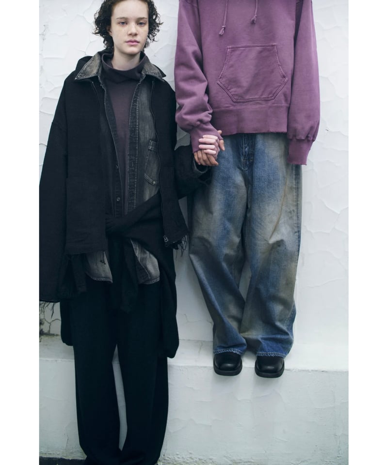 【サイズ2】アンセルム　ツイードジップジャケット　ブラウン 即完品ancellm TWEED ZIP JACKET BROWN サイズ2 - メルカリ