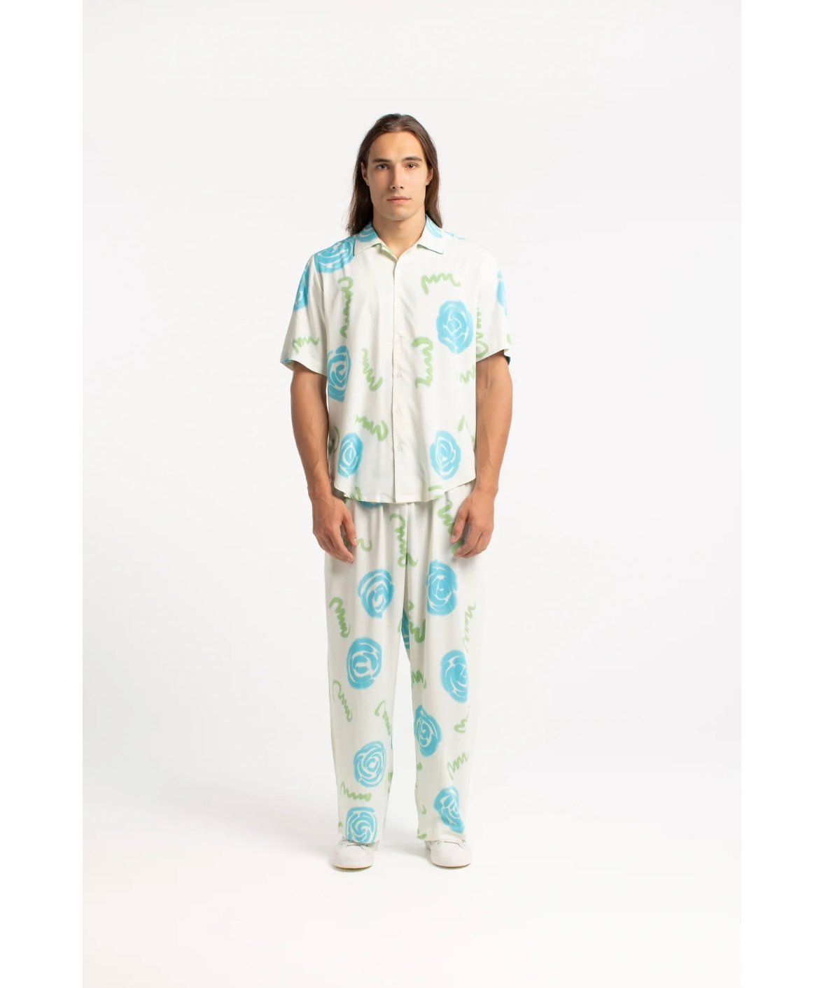 【SUKU HOME】Zozo Summer Night Pyjamas/バンブー/男女兼用 SUKU HOME(スクホーム)】SUMMER NIGHT PYJAMA SET −OASI