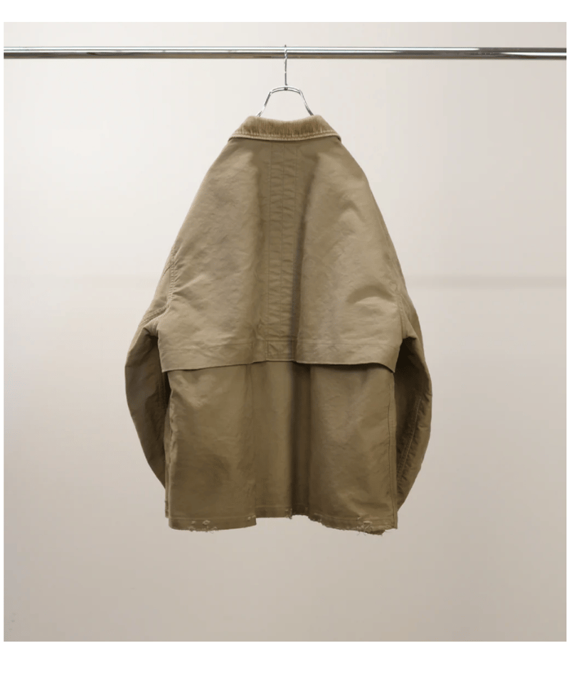 ジャケット・アウター 25AW ANCELLM MOLESKIN WORK JACKET BEIGE MOLESKIN WORK JACKET(BEIGE) – ANCELLM