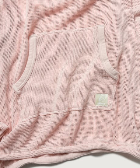 【INNAT（インアット）】MESH HOODIE -PINK