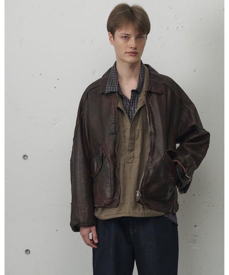 【ANCELLM（アンセルム）】LEATHER JACKET