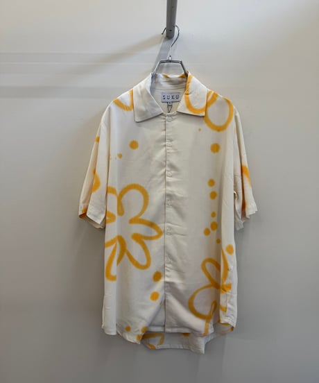 【SUKU HOME（スクホーム）】SUMMER NIGHT PYJAMA SET − ORANGE POPPY