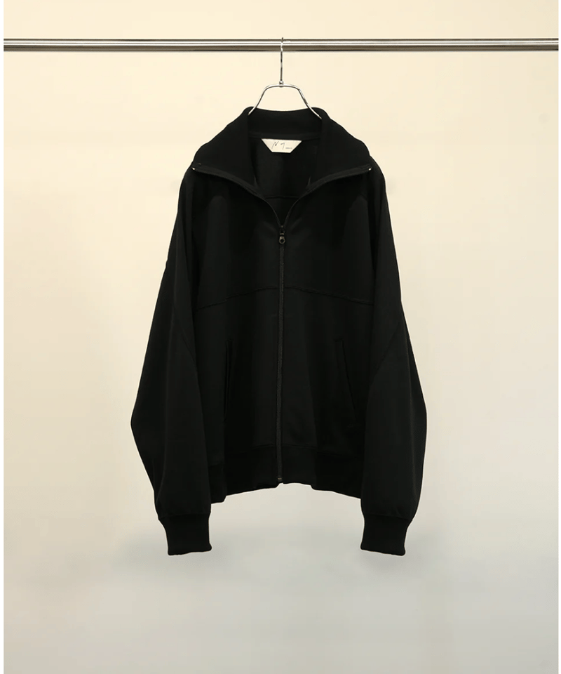 ANCELLM(アンセルム)】DRIVERS TRACK JACKET -BLACK | t ANCELLM(アンセルム)】DRIVERS TRACK JACKET -BLACK | t
