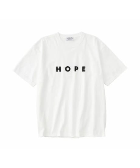 【POET MEETS DUBWISE（ポエトミーツダブワイズ） 】HOPE T-shirt　-WHITE