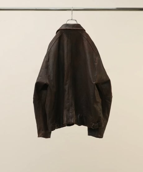 【ANCELLM（アンセルム）】LEATHER JACKET