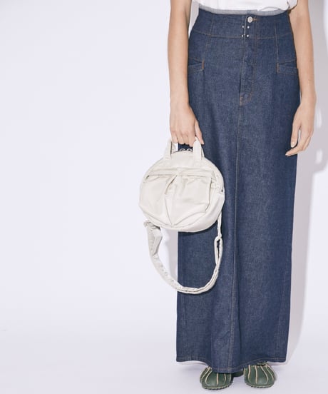 【beautiful people（ビューティフルピープル）】POTRxbp helmet bag in nylon twill–ecru