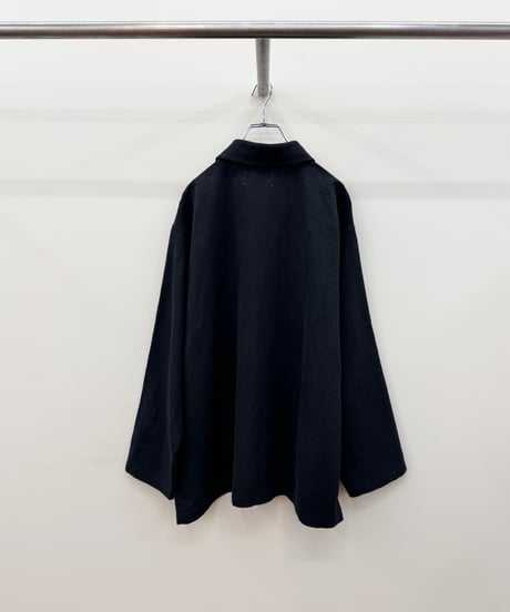 【YOKO SAKAMOTO（ヨーコサカモト）】WORK SHIRT 　-BLACK