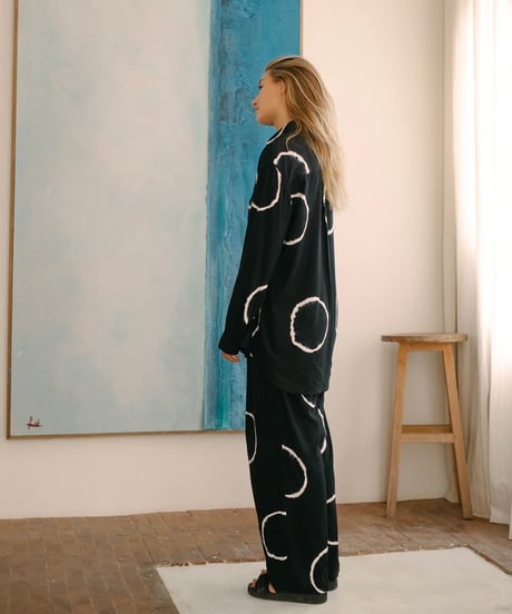 【SUKU HOME（スクホーム）】 WINTER PYJAMA SET -MOON