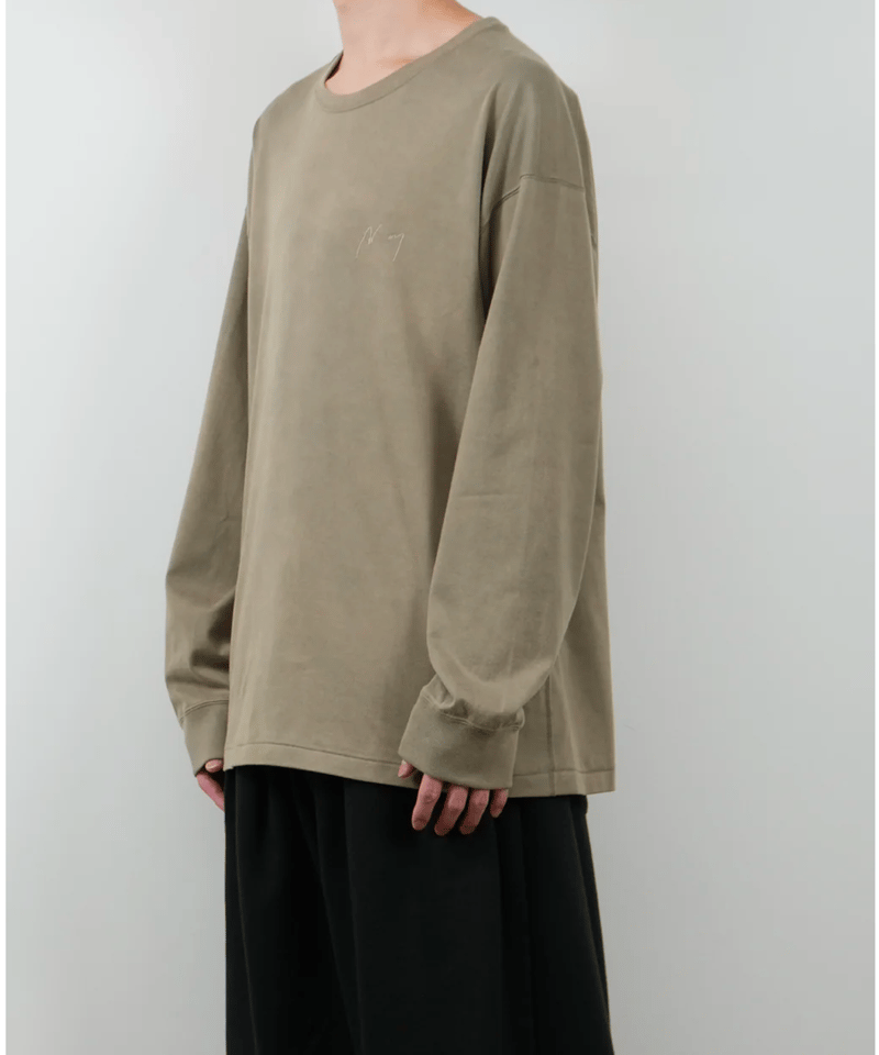 トップス 25SS ancellm UNEVENNESS LS T-SHIRT ANCELLM - UNEVENNESS LS T-SHIRT | COELACANTH アンセルム 正規